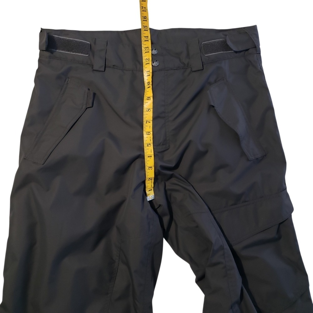 Wed'ze Ski Snowboard Pants Men's Large 38x32 Black Adjustable Waist Lined Padded - Picture 9 of 10